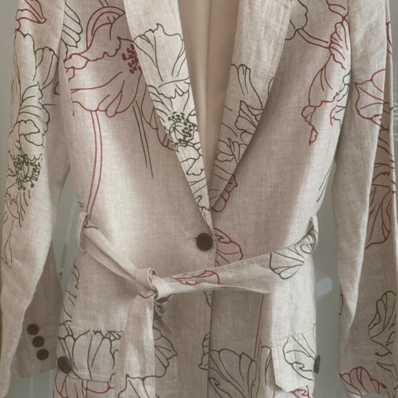 CARRIE HUTTON Linen Blazer - Picture 3 of 11